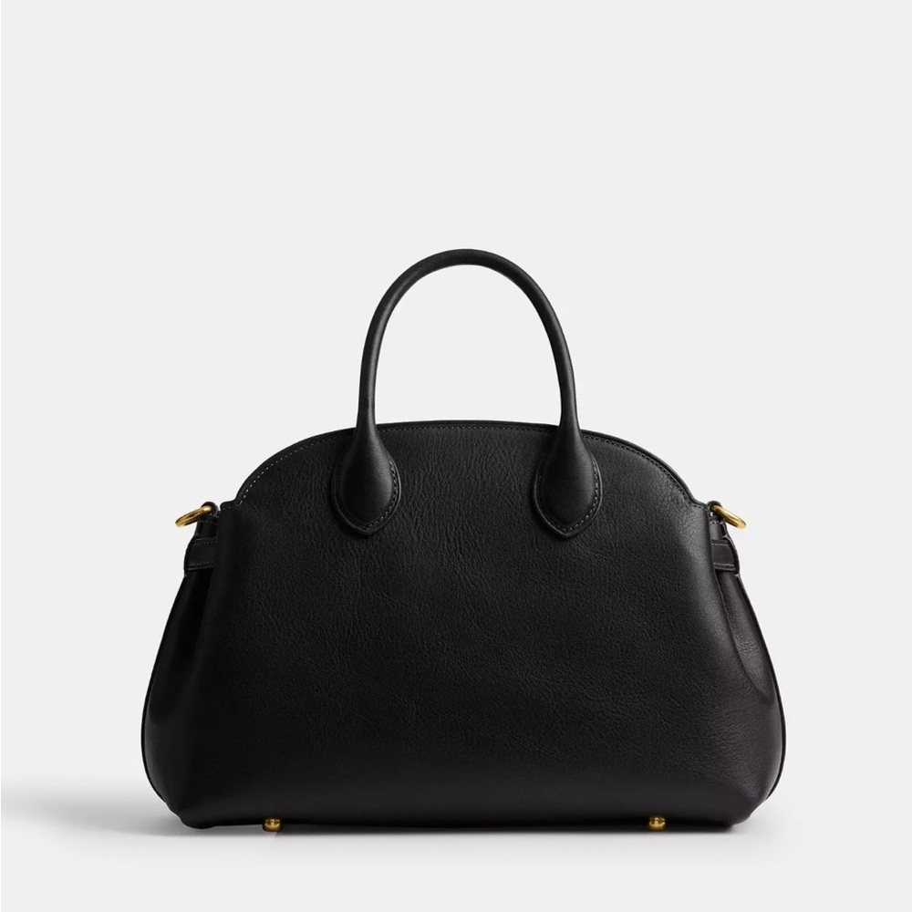 Coach Soft Empire Carryall Bag 28 (BLACK) - Picture 7 of 16